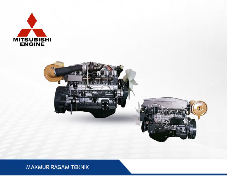 Engine 6D24TC 198KW / 1500RPM MITSUBISHI Kondisi Baru 100%