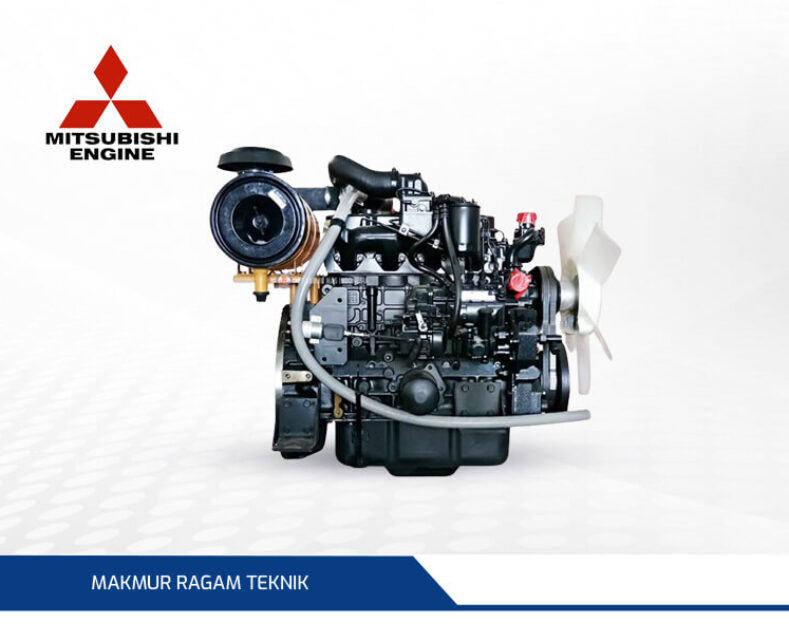 Engine S6K-T 88KW / 1500RPM MITSUBISHI Kondisi Baru 100%